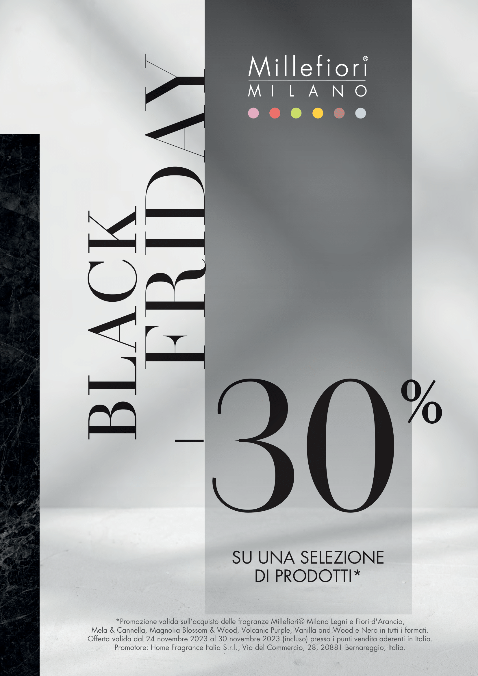 Black Friday Millefiori Milano